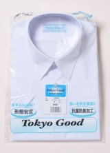 TOKYOGOOD男子半袖スクールワイシャツ（B体）白